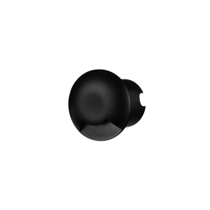 LUCES MONZURO LE75337 okrągła oprawa LED 1W IP67 czarna