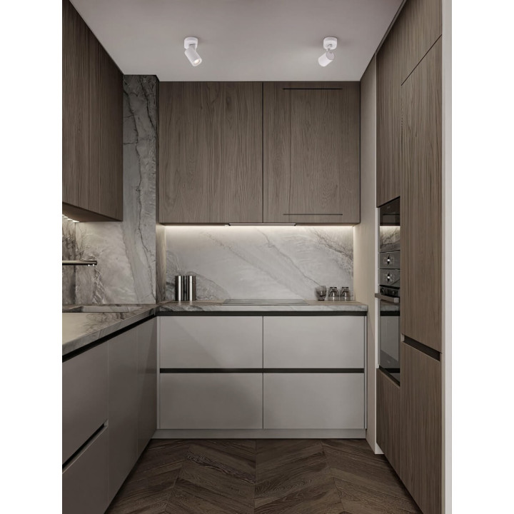 LUCES LUNBIRA LE45657/8 reflektor sufitowy GU10 biały/czarny