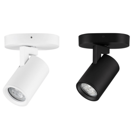 LUCES LUNBIRA LE45657/8 ceiling spotlight GU10 white/black LUCES LUNBIRA LE45657/8 ceiling spotlight GU10 white/black