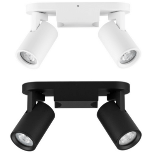 LUCES LUNBIRA LE45659/60 lampa sufitowa 2 reflektory 2xGU10