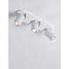 LUCES LUNBIRA LE45661/2 ceiling lamp 3 spotlights 2 colors