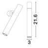 LUCES PONVELA LE45542/3 LED wall lamp for reading or accent