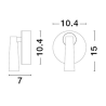 LUCES LAVONTO LE45528/9/30/1 LED wall lamp 3W functionality
