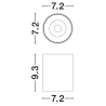 LUCES LUMERCA LE45511/2/3/4 LED ceiling lamp 3000K tube