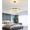Crystal hanging lamp STELLA 50/80cm gold