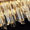 Crystal hanging lamp STELLA 50/80cm gold