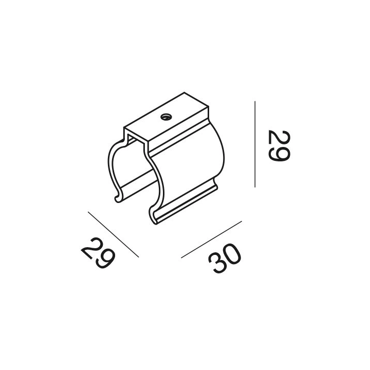 NEONFLEX mounting bracket &ndash; creative light guidance