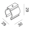 NEONFLEX mounting bracket – creative light guidance