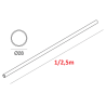Polycarbonate pipe for NEONFLEX – 1m/2.5m, diameter 2.8cm