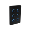ZENCONTROL touch panel DALI-2 with LED white, black