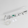 NEONFLEX vertical hoisting for silicone LED tube