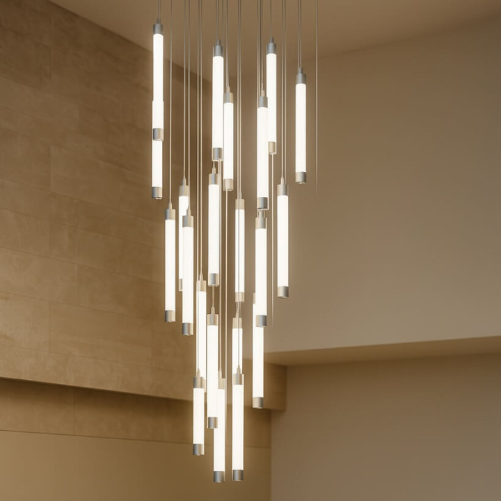 NEONFLEX pionowe podwieszenie sufitowe do węża LED