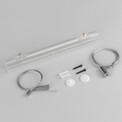 Horizontal ceiling suspension for LED tube NEONFLEX