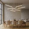 Horizontal ceiling suspension for LED tube NEONFLEX