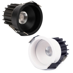 LOONARI LUNI recessed LED IP44 8W-12W 3000K-6000K