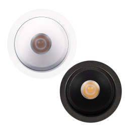 LOONARI LUNI recessed LED IP44 8W-12W 3000K-6000K