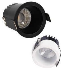 LOONARI NERI recessed LED IP44 3000K-4000K-6000K power 6W-8W