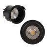 LOONARI NERI recessed LED IP44 3000K-4000K-6000K power 6W-8W