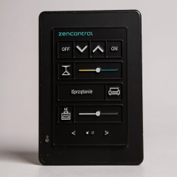 ZENCONTROL inteligentny panel dotykowy DALI-2 czarny