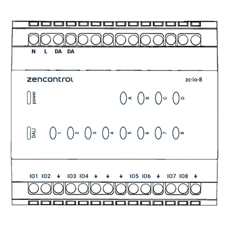ZENCONTROL moduł DALI wejściowo-wyjściowy