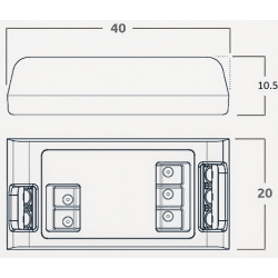 ZENCONTROL switch DALI-2 2 inputs/outputs