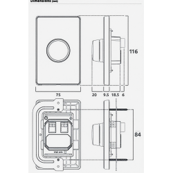 ZENCONTROL rotary dimmer DALI-2 smart