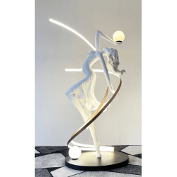 ADANI DANCING GIRL figural floor lamp, Nordic style