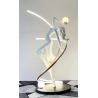 ADANI DANCING GIRL figural floor lamp, Nordic style