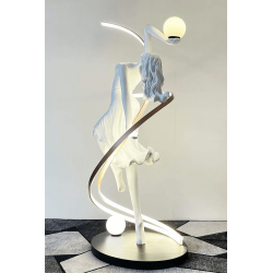 ADANI DANCING GIRL figural floor lamp, Nordic style