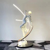 ADANI DANCING GIRL figural floor lamp, Nordic style