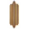 ADANI HARMONIC gold wall lamp brushed steel 2xE14 25W