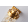 ADANI COLUMN gold wall lamp 60cm, elegant style, E14 bulb
