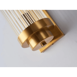 ADANI COLUMN złoty kinkiet 60cm, elegancki styl żarówka E14