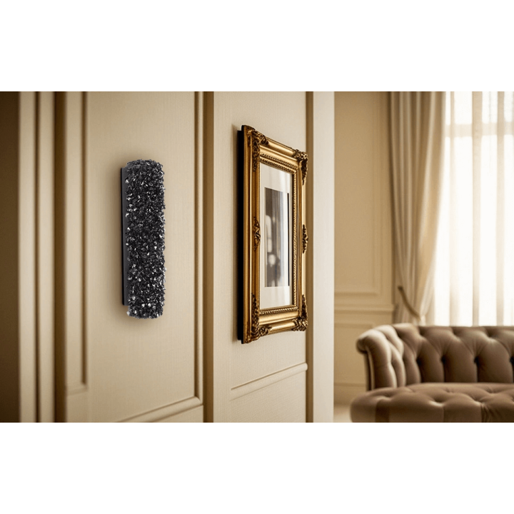 ADANI Swarovski kinkiet LED 3000K elegancja, kryształy 40cm