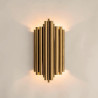 ADANI HARMONIC gold wall lamp brushed 2xE14