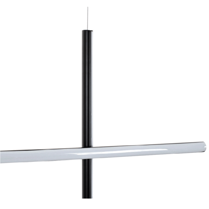 ADANI STICKS lampa wisząca LED 3000K w czarnym wykończeniu