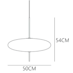 ADANI hanging lamp E27 15W – modern minimalism
