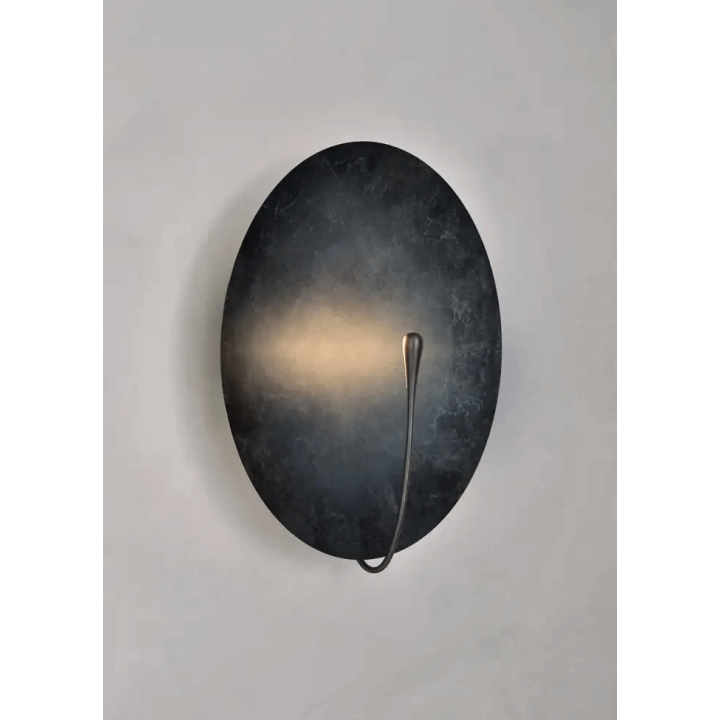 ADANI Cosmic kinkiet LED 3000K ⌀35cm czarny, złoty, zielony