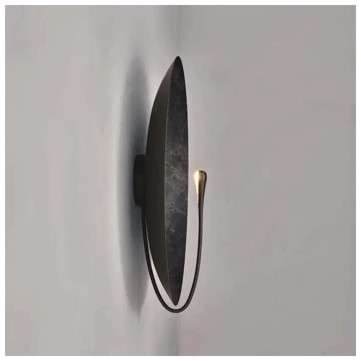 ADANI Cosmic LED wall lamp 3000K ⌀35cm black, gold, green