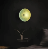 ADANI Cosmic LED wall lamp 3000K ⌀35cm black, gold, green