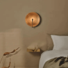 ADANI Cosmic LED wall lamp 3000K ⌀35cm black, gold, green