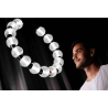 ADANI Amulet LED hanging lamp 30W – luminous ring