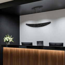 ADANI Swarovski LED 3000K Oblong Pendant Lamp