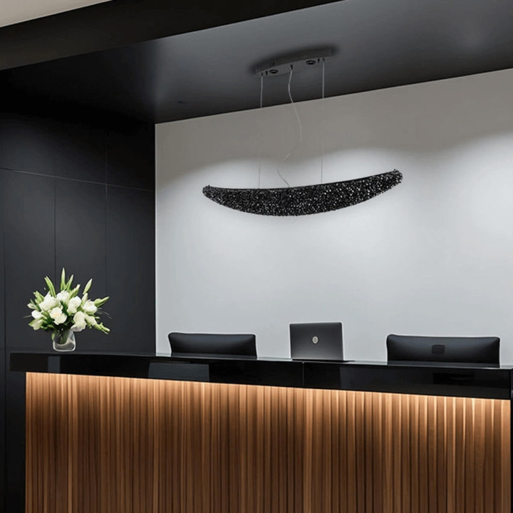 ADANI Swarovski lampa wisząca z kryształkami 120cm