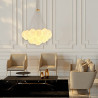 ADANI Swarovski crystals LED Ball Pendant Lamp black, gold