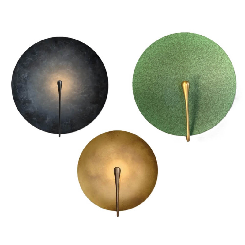 ADANI Cosmic round wall lamp 35cm LED 3000K