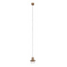 MAXlight Signature P0530 LED pendant lamp brass + glass
