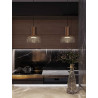 MAXlight Signature P0530 lampa wisząca LED mosiądz + szkło