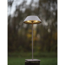 Maxlight Muffin Taupe T0065/6 LED Table Lamp 2700K IP44