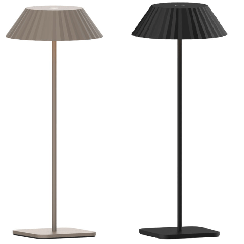 Maxlight Muffin Taupe T0065/6 LED Table Lamp 2700K IP44